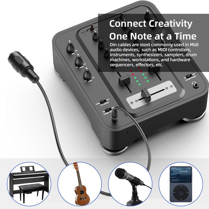 Musical Instrument Video - *Hot Sale MIDI Din 5 To