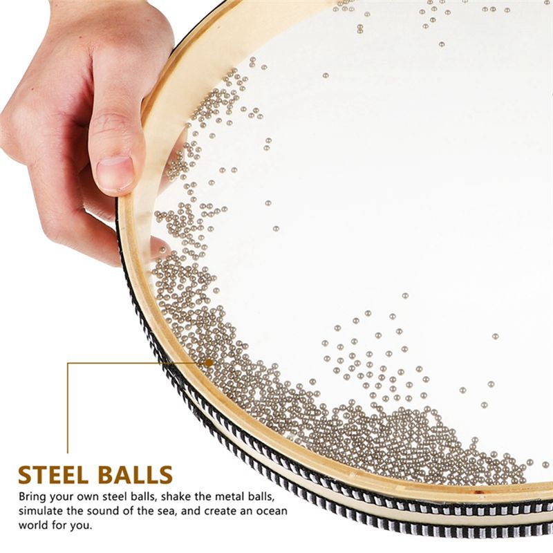 -[Cilae-17R] Tambourine Wood C - Ocean Drum Wave 评论和价格