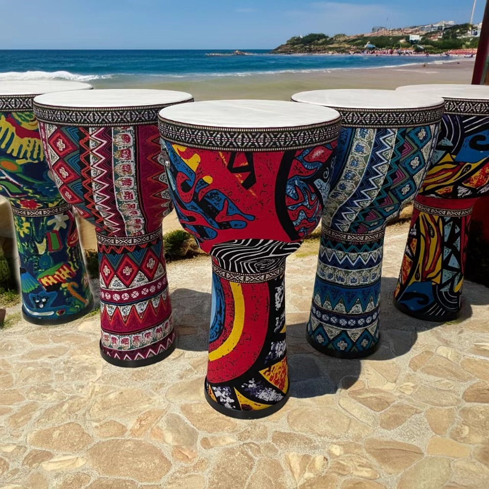 Portable 8.5 Inch African Djem - Musical Instrument Djembe 评论和价格