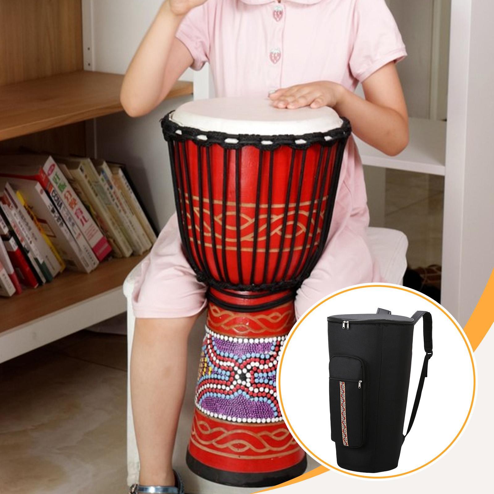African Drum Carry Case Portab - Musical Instrument Djembe 评论和价格