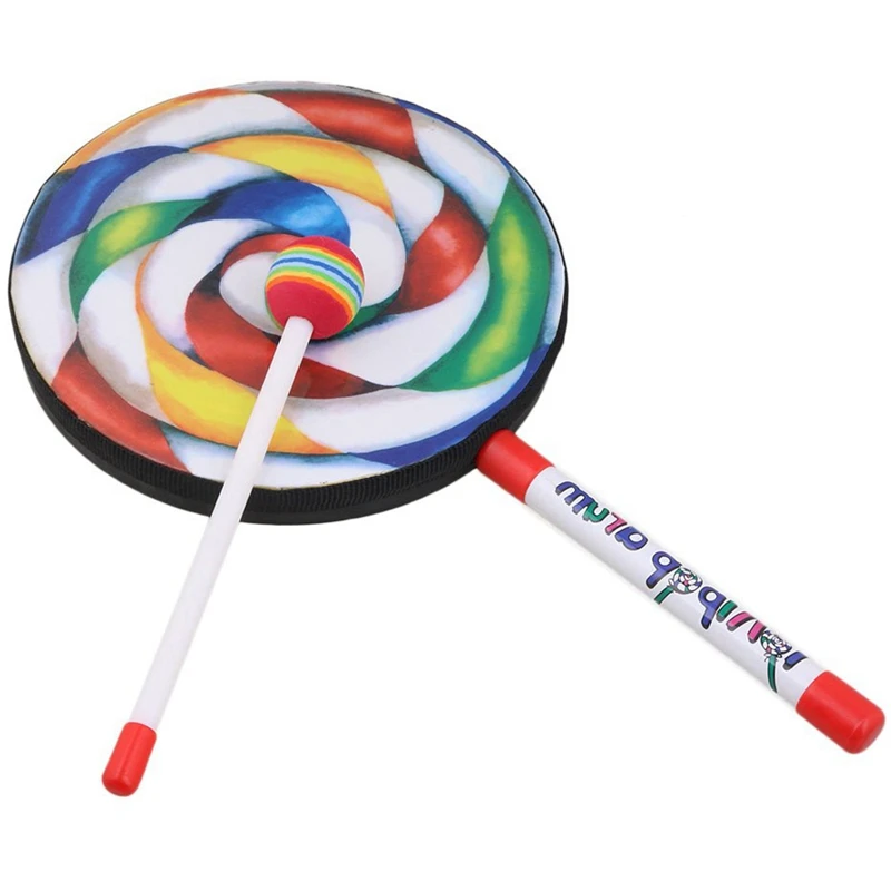 10Pcs 7.9 inch Lollipop Shape  - Musical Instrument Mallet 评论和价格