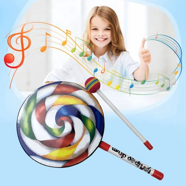 10Pcs 7.9 inch Lollipop Shape  - Musical Instrument Mallet 评论和价格
