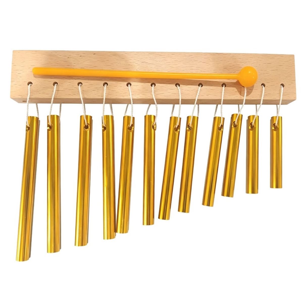 [828 Sale] 12 Note Bar Chimes  - Musical Instrument Mallet 评论和价格