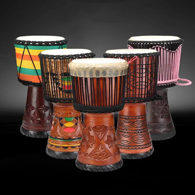 12 Inch Djembe Mahogany Africa - Musical Instrument Djembe 评论和价格