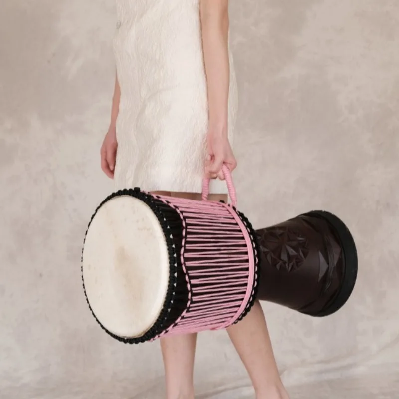 12 Inch Djembe Mahogany Africa - Musical Instrument Djembe 评论和价格