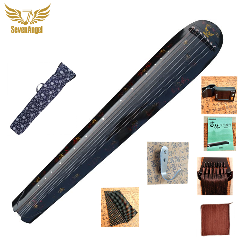 SevenAngel Guqin HunDun 7-Stri - Musical Instrument Video 评论和价格