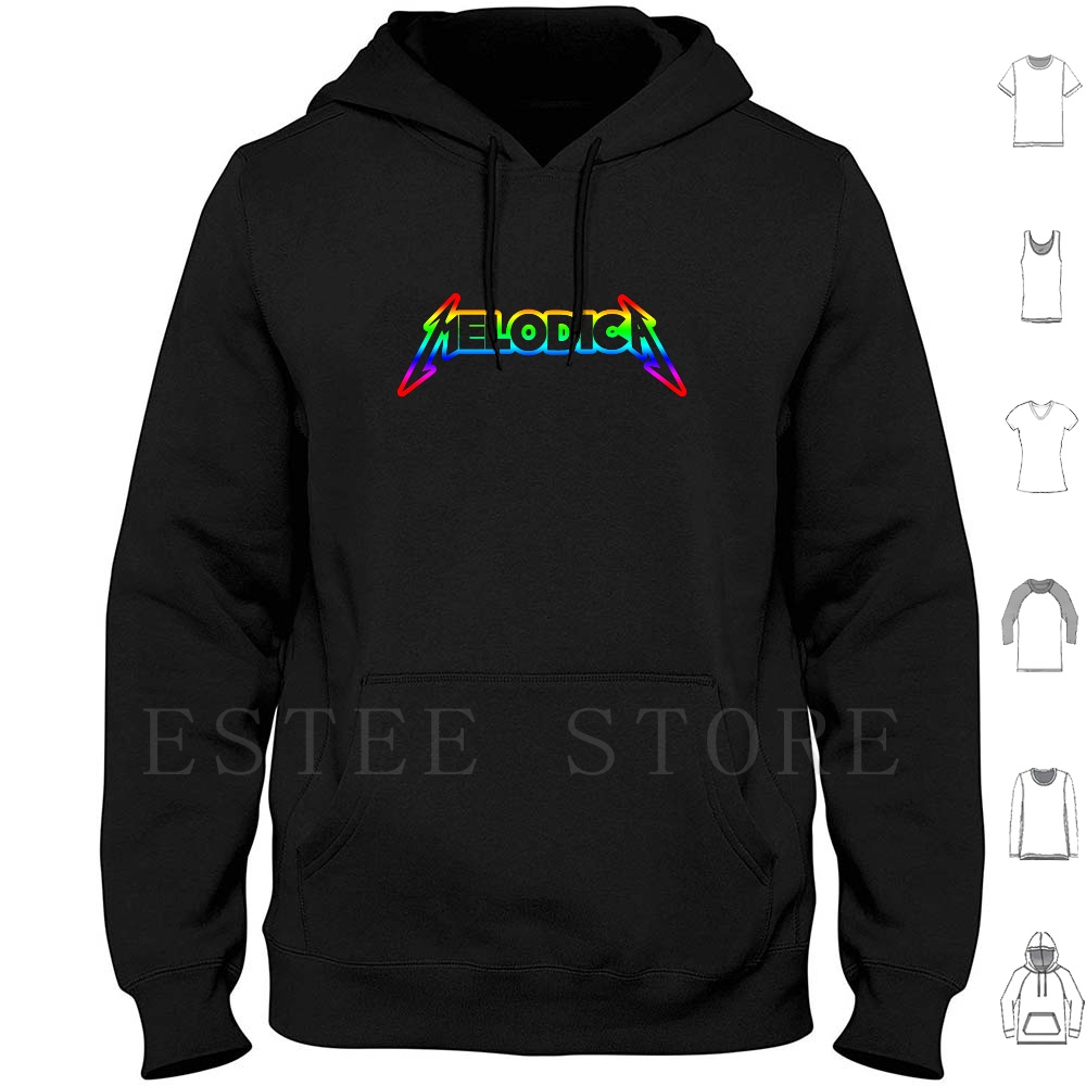 Rainbow Melodica Hoodies Melod - Musical Instrument Jokes 评论和价格