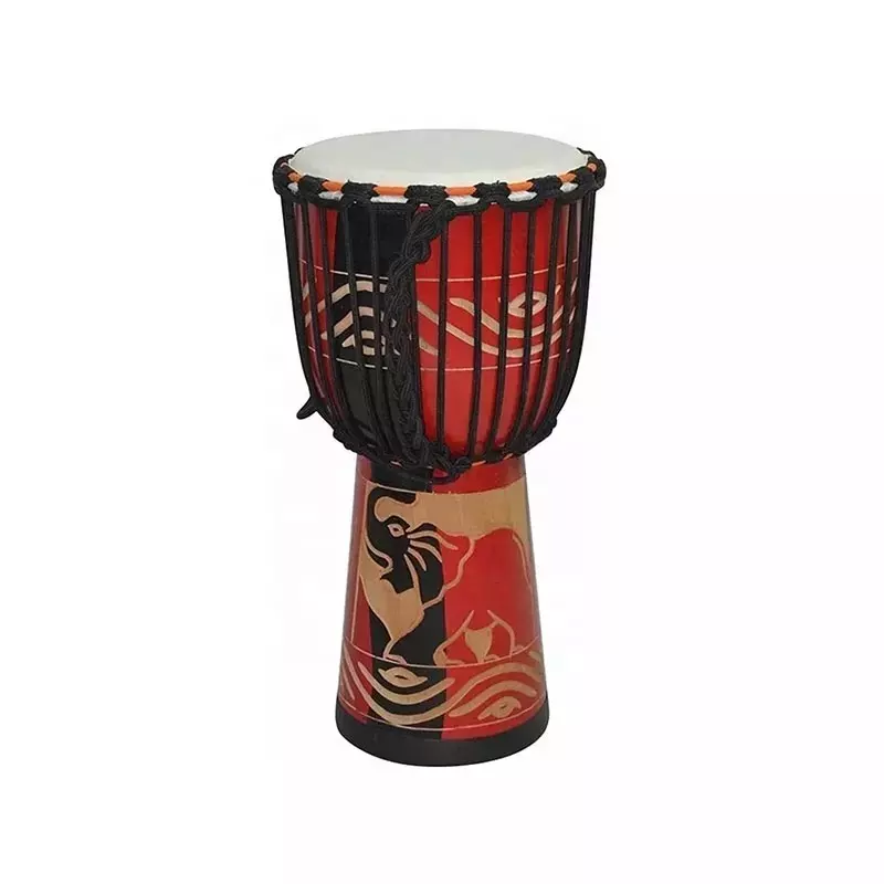 Adult Size12 Inch African Djem - Musical Instrument Djembe 评论和价格