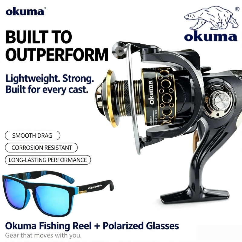 OKUMA-Spinning Reel, MetalUltr - Ocean Drum Wave 评论和价格