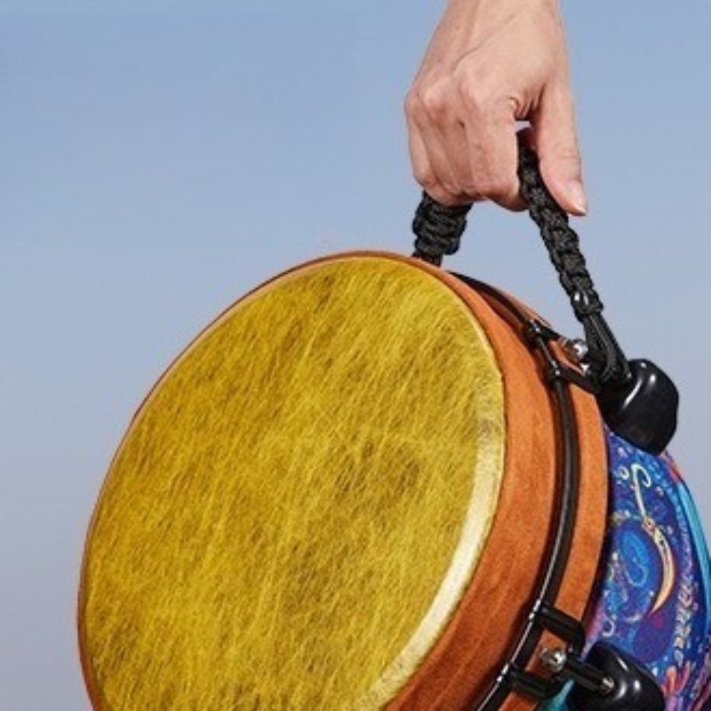 Large 10-inch African Drum Por - Musical Instrument Djembe 评论和价格